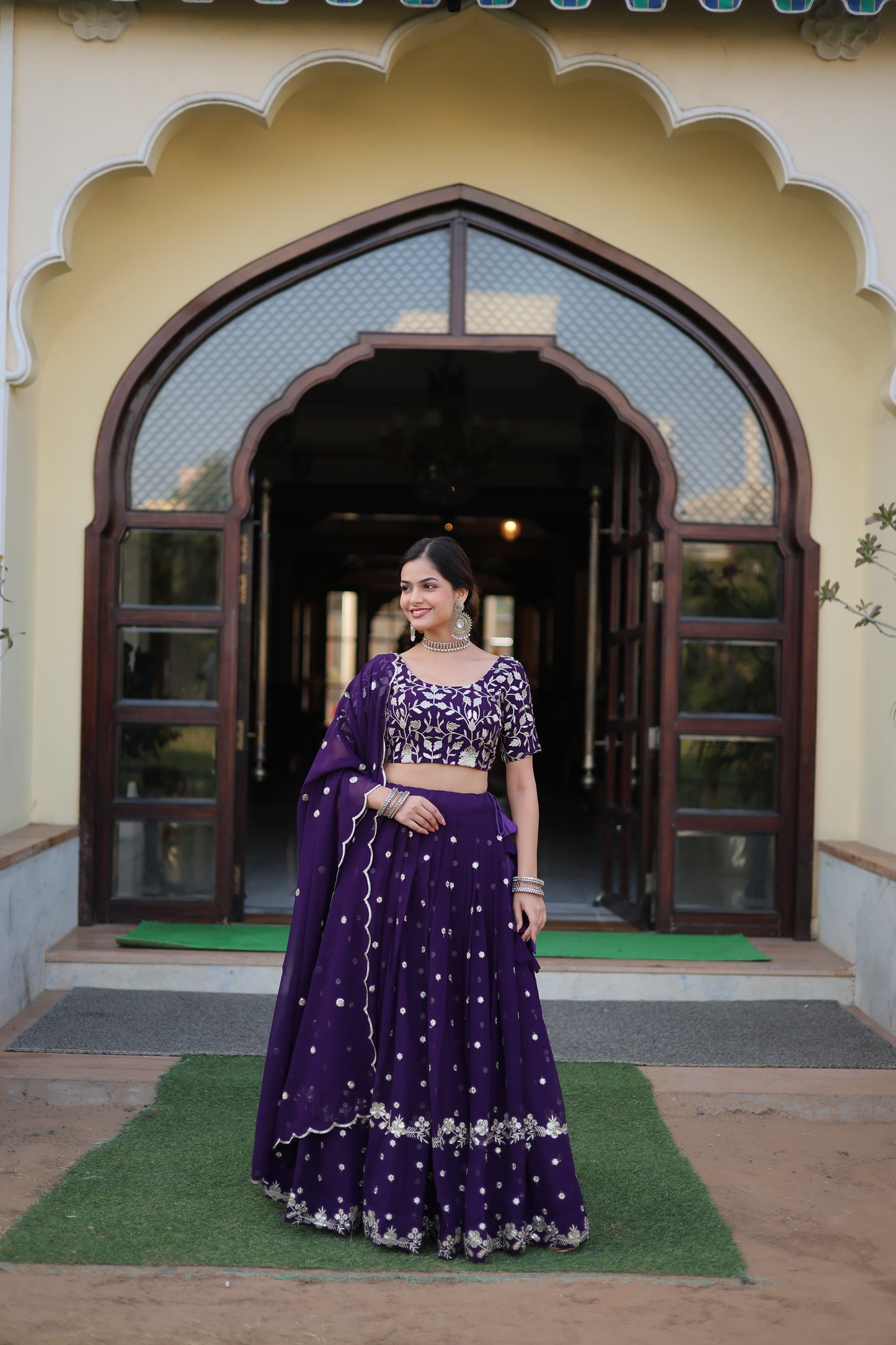 THE PERFECT DESIGNER BEAUTIFUL LEHENGA CHOLI WITH DUPATTA SET