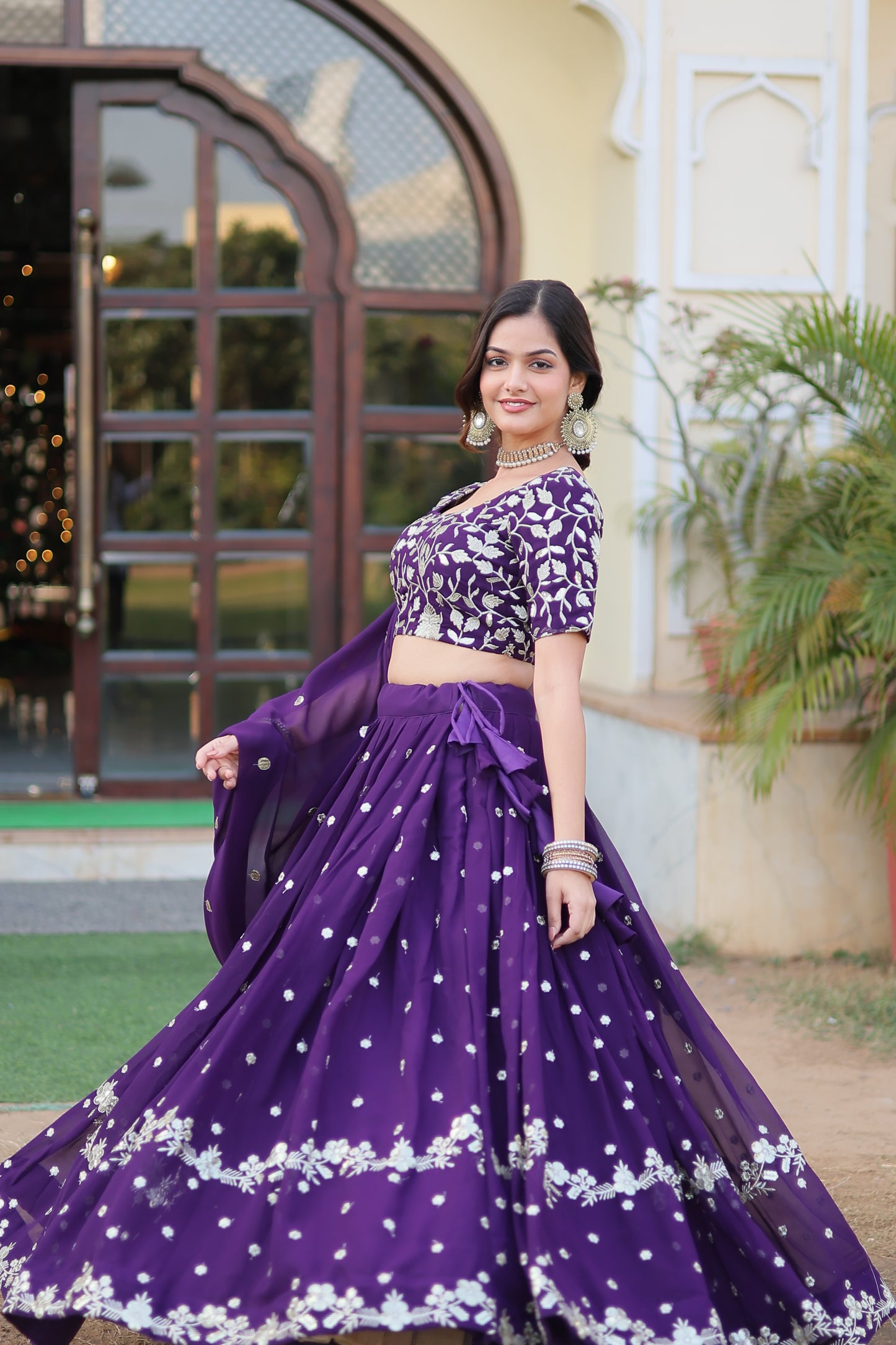 THE PERFECT DESIGNER BEAUTIFUL LEHENGA CHOLI WITH DUPATTA SET