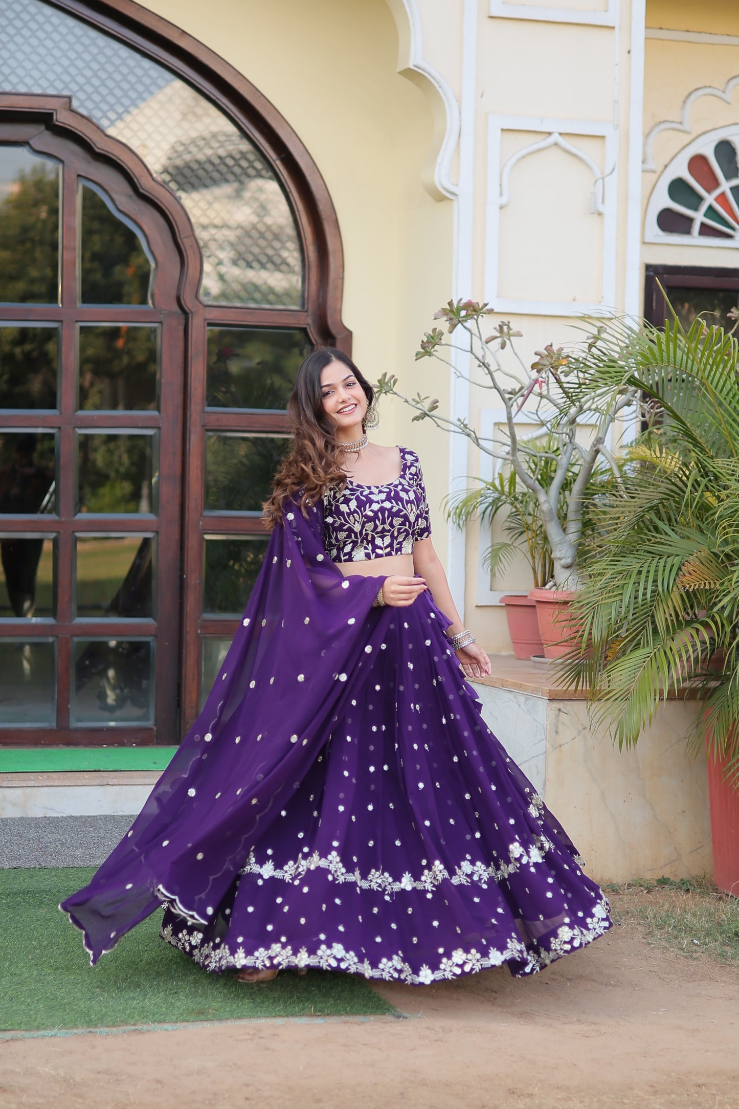 THE PERFECT DESIGNER BEAUTIFUL LEHENGA CHOLI WITH DUPATTA SET